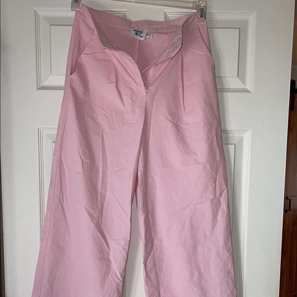Princess Polly Pink Wide-Leg Pants